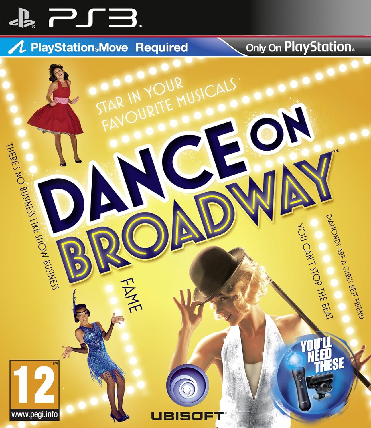 Dance on Broadway  (Move Required )- PS3 Dance on Broadway  (Move Required )- PS3